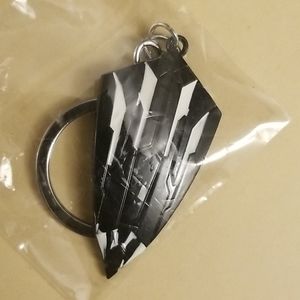 Captain America Wakandan shield keychain